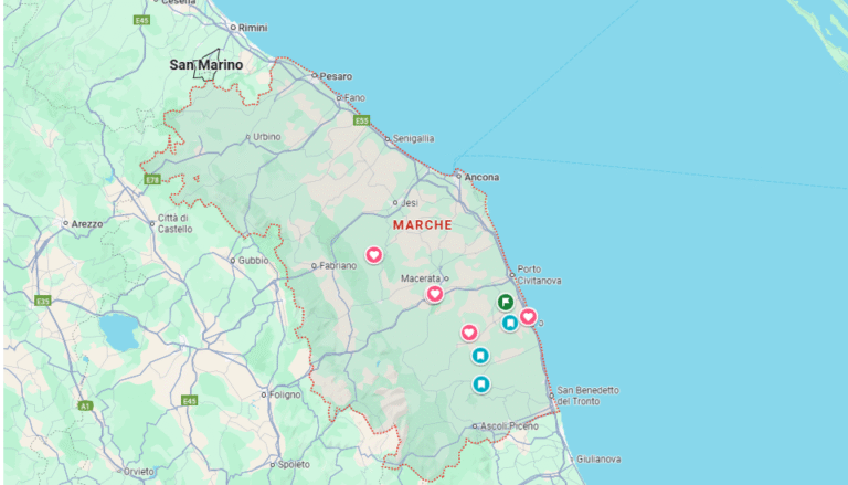 Waar ligt Le Marche? Alles over de geografie van Le Marche